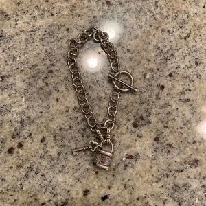 Zales sterling silver bracelet